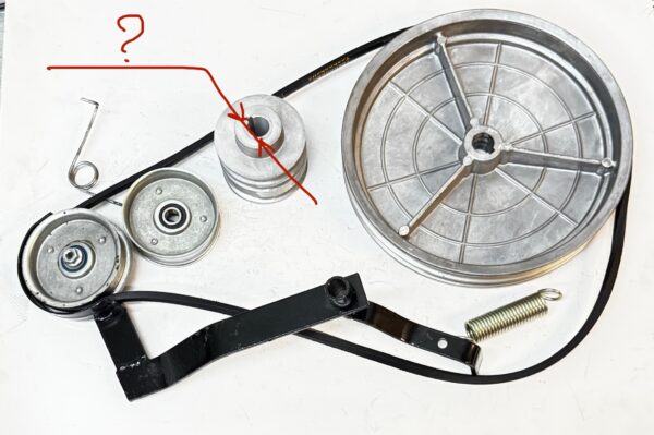 Комплект реверса мотоблока Нева МБ-2, МБ-23 для адаптера КТЗ-02 (новый)