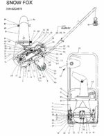 Нож подрезной для снегоуборщика MTD SNOW FOX (31a-02g-678)  (поз.2) скребок для снегоуборщика MTD SNOW FOX