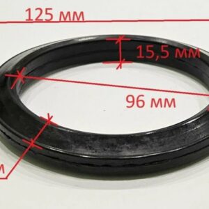 Фрикционное кольцо для снегоуборщика 98х124х15 (Резина) Фрикционное кольцо для снегоуборщика 98х124х15 (Резина)