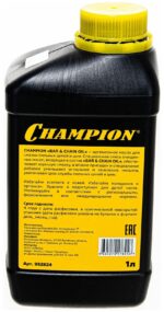 Масло для смазки цепи CHAMPION Bar & Chain Oil 1 л