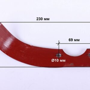 Нож фрезы левый 360gr L-225mm — 178F/186F