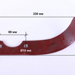 Нож фрезы левый 380gr L-225mm — 178F/186F — Premium