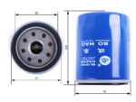 Фильтр масляный D-18mm DongFeng 244/240, Булат 264 ( JX0707 )