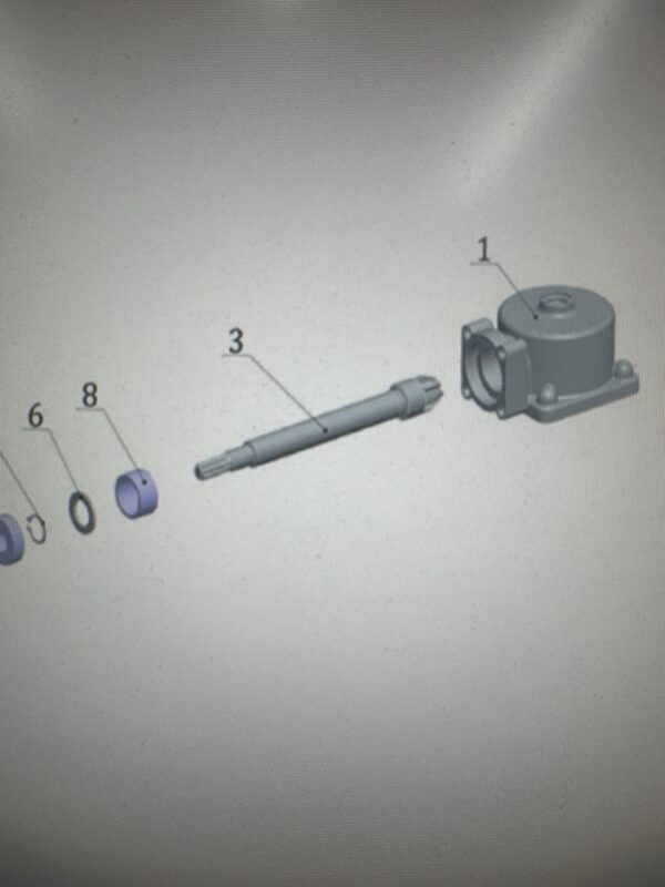 Вал ведомый адаптера АМПК (АМПК.080.040.0)