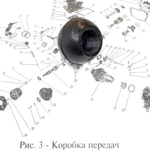 Ручка шаровая мотоблока (МБК 02.051.2)