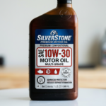 SilverStone 10W-30 Motor Oil Bottle SilverStone Premium Conventional SAE 10W-30 motor oil bottle